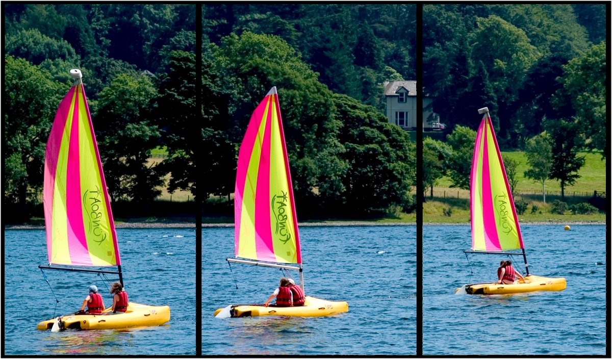 Yachts on Coniston Water - Fernley Stribling